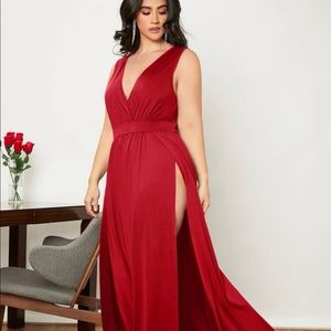Double Split Maxi Dress